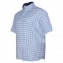 Рубашка мужская БИРИНДЕЛЛИ больших размеров. Цвет голубой. (ru00410976)