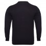 Черная мужская футболка с длинным рукавом ANNEX (fu01157229)