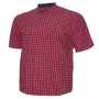 Красная хлопковая мужская рубашка больших размеров BIRINDELLI (ru00450072)