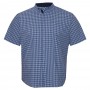 Мужская рубашка BIRINDELLI большого размера. Цвет синий. (ru05175773)