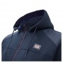 Очень теплая толстовка OLSER (ba01058663) тёмно-синего цвета
