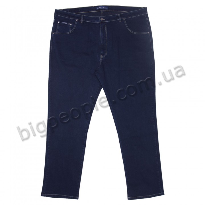 Мужские джинсы DEKONS большого размера. Цвет тёмно-синий. Сезон осень-весна. (DZ00391442)