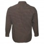 Коричнева чоловіча сорочка великих розмірів BIRINDELLI (ru00552641)