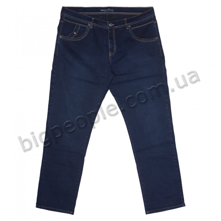 Мужские джинсы DEKONS для больших людей. Цвет тёмно-синий. Сезон осень-весна. (DZ00423668)