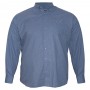 Синяя мужская рубашка больших размеров BIRINDELLI (ru00679558)