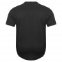 Длинная футболка мужская POLO PEPE. Цвет чёрный. Ворот полукруглый. (fu01542553)