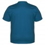 Мужская футболка БОРКАН КЛУБ большого размера. Цвет синий. Ворот полукруглый. (fu00545709)
