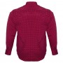 Красная хлопковая мужская рубашка больших размеров BIRINDELLI (ru00531221)