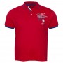 Чоловіча футболка polo великого розміру DIO RISE. Колір червоний. (fu01310447)