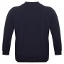 Тёмно-синяя мужская футболка с длинным рукавом ANNEX (fu01448507)