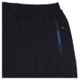 Спортивные брюки ДЕКОНС больших размеров. Цвет черный. Модель внизу на манжете. (br00091543)