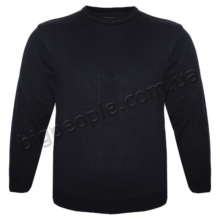 Чорний светр великих розмірів TURHAN (ba00600764)