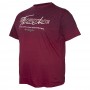 Футболка чоловіча ARMSTRONG великого розміру. Колір бордо. Воріт напівкруглий. (fu01363224)