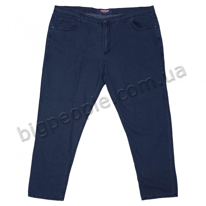 Мужские джинсы SURCO для больших людей. Цвет тёмно-синий. Сезон осень-весна. (DZ00406996)