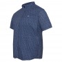 Оригинальная стрейчевая мужская рубашка больших размеров CASTELLI (ru05212545)