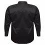 Черная классическая мужская рубашка больших размеров CASTELLI (ru00716337)