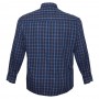 Тёмно-синяя классическая мужская рубашка больших размеров CASTELLI (ru00667006)