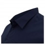 Темно-синя чоловіча класична сорочка великих розмірів CASTELLI (ru00661998)