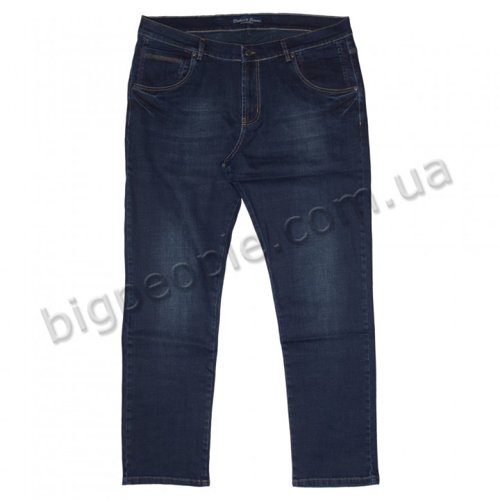 Чоловічі джинси DEKONS для великих людей. Колір темно-синій. Сезон осінь-весна. (DZ00422006)
