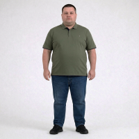 Поло цвета хаки TURHAN (fu02021854)