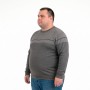 Коричневый джемпер больших размеров TURHAN (ba01163446)