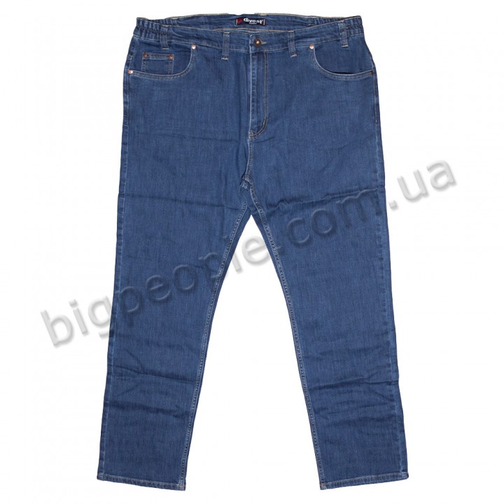 Чоловічі джинси DIVEST для великих людей. Колір синій. Сезон осінь-весна. (dz00345299)
