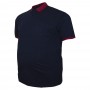 Чоловіча футболка polo великого розміру GRAND CHEFF. Колір темно-синій. (fu01016517)