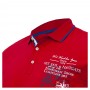 Чоловіча футболка polo великого розміру DIO RISE. Колір червоний. (fu01310447)