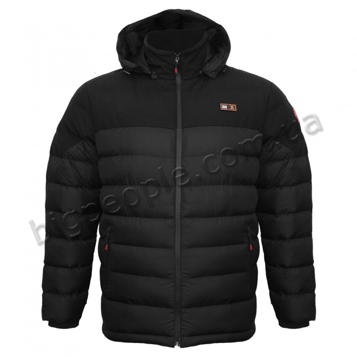 Куртка зимова чоловіча GRAND CHIEF великого розміру. Колір чорний. (ku00511548)