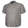 Мужская рубашка BIRINDELLI для больших людей. Цвет серый. (ru00434471)