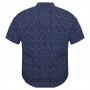 Рубашка мужская темно-синяя большого размера ANNEX (ru05270032)